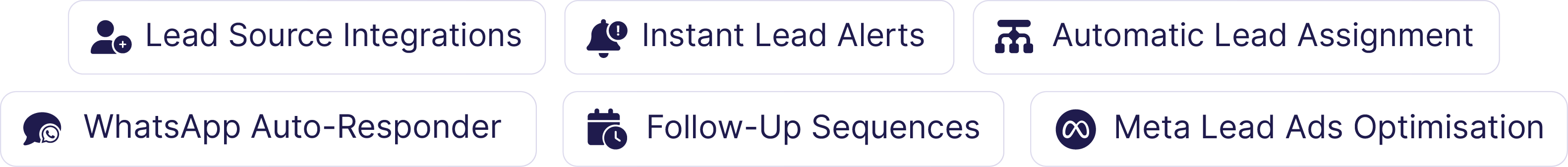 New Lead Automations Feature Pill